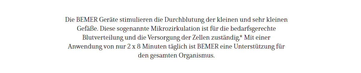 BEMER Geraete für  Zuzwil